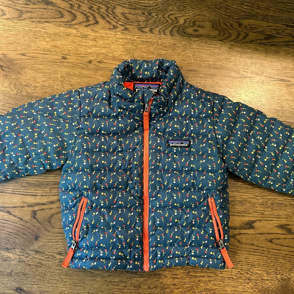 Patagonia down puffer jacket, size 2 T